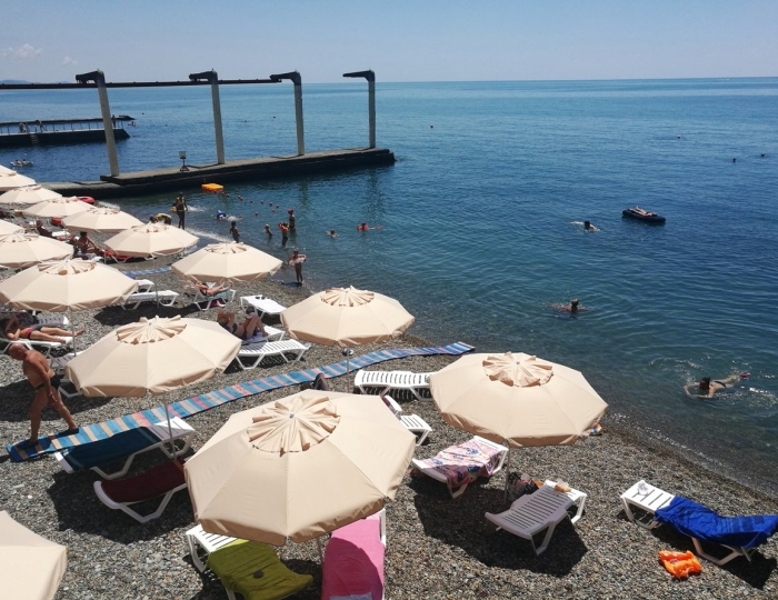 Пляж - Санаторий «Актер» Сочи