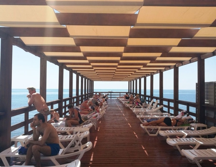 Пляж - Санаторий «Актер» Сочи