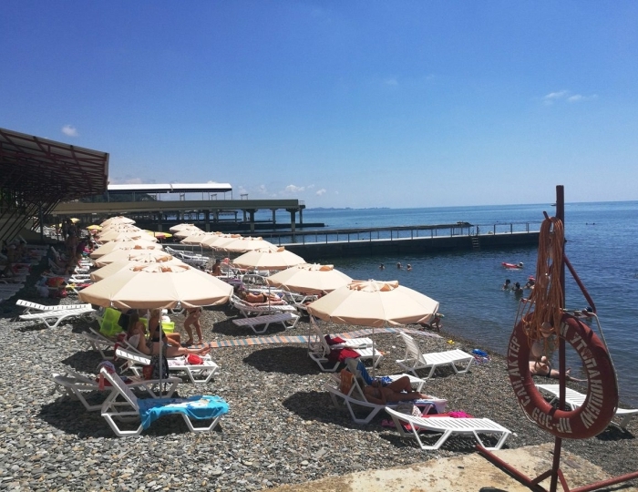 Пляж - Санаторий «Актер» Сочи